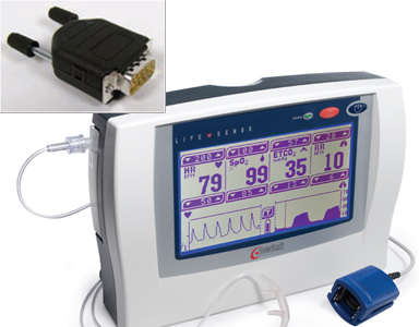 LifeSENSE Kapnografi-Puls Oksimetre Cihaz Resim 2